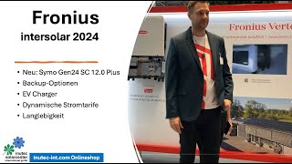 Fronius Symo Gen24 12 kW | Verto plus | Solution d'électricité d'urgence | Contrôleur de sauvegarde jusqu'à 35 ampères