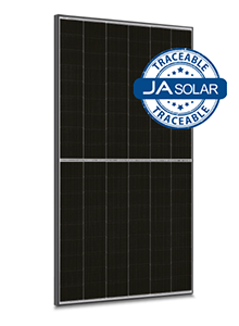 JA Solar JAM54D40 470 Wp Black-Frame Glas-Glas Solarmodul, inutec solarcenter