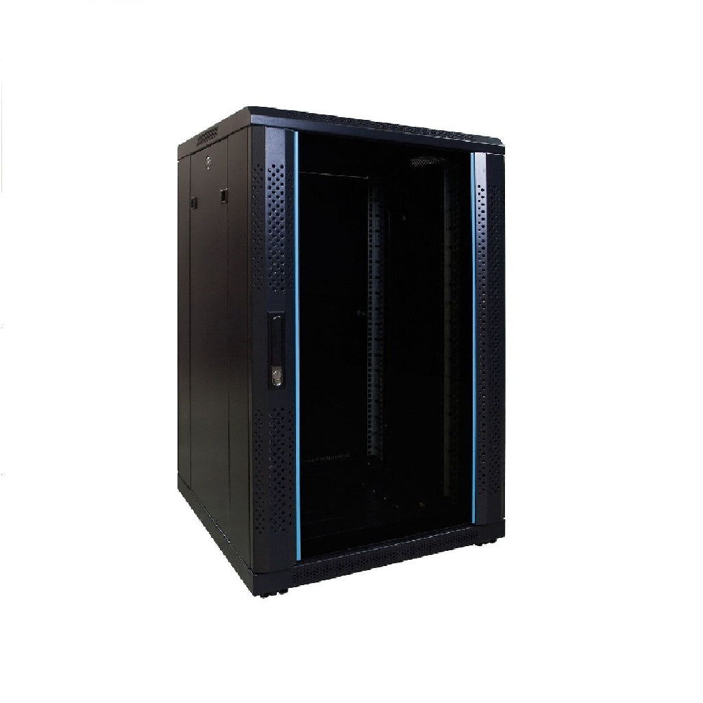 Batterieschrank 18 HE 600x600x1000mm für Pylontech Batterien, inutec solarcenter