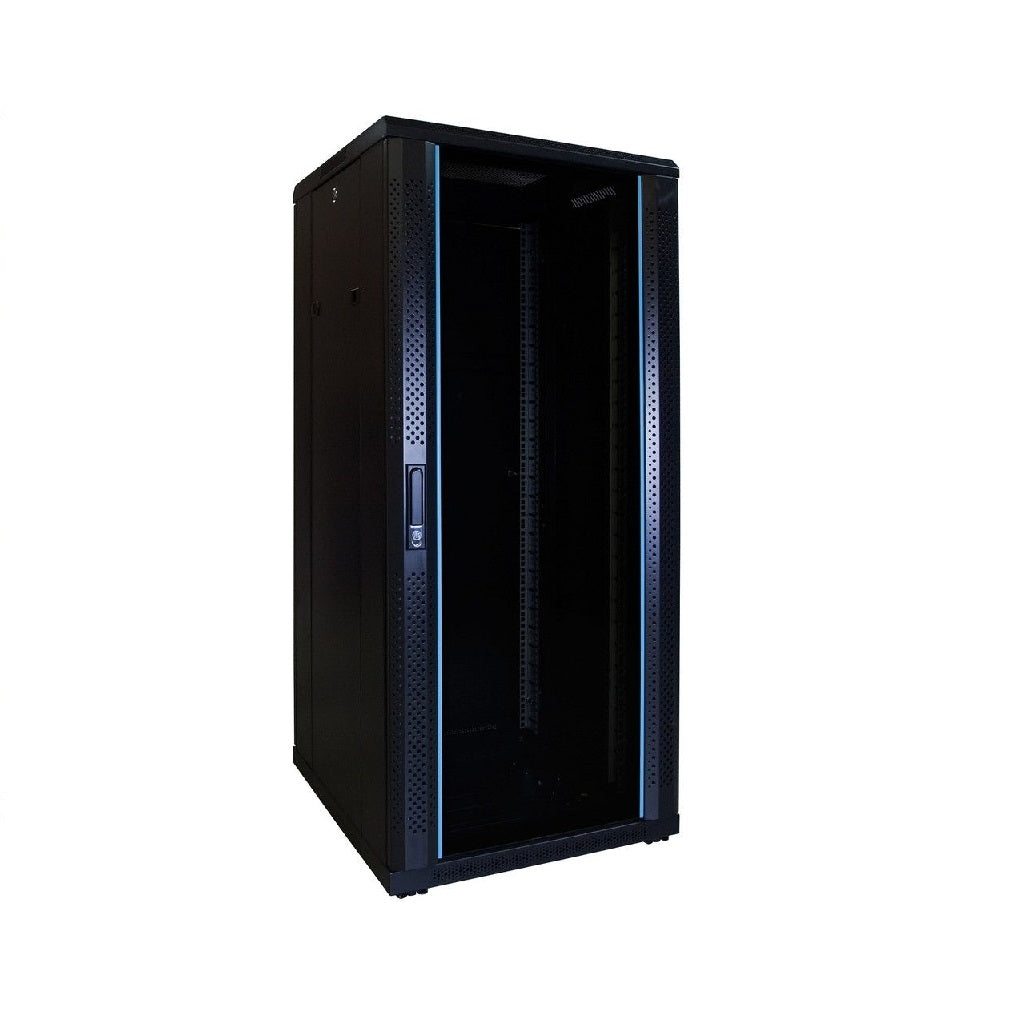 Batterieschrank 27 HE 600x600x1400mm für Pylontech Batterien, inutec solarcenter