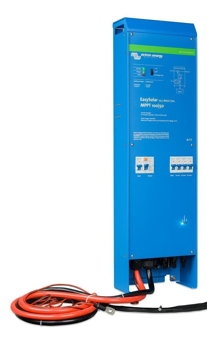 Victron Energy EasySolar 12V/24V/48V Wechselrichter/ Solarladeregler 1600VA bis 5000VA, inutec solarcenter