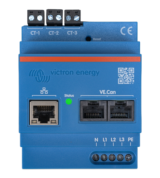 Victron Energy Energy Meter VM-3P75CT | 3 ph | Ethernet/VE.Can, inutec solarcenter