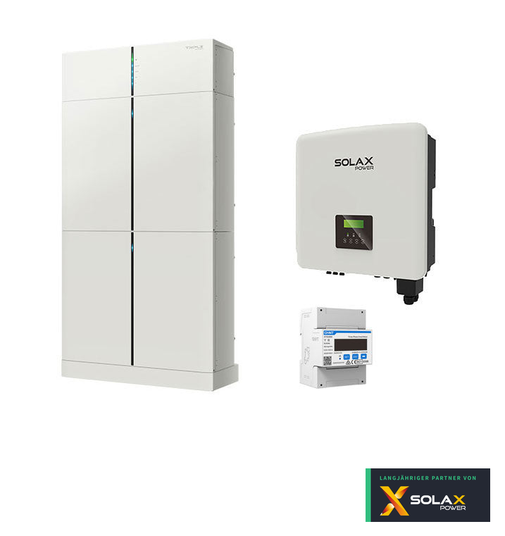 SolaX PV Anlage: X3-Hybrid WR von 6 bis 10kW + Triple Power T30 von 6.0 bis 12.0kWh