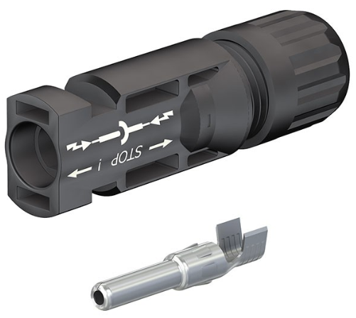 Stäubli MC4 Steckerpaar für 4-6mm², inutec solarcenter