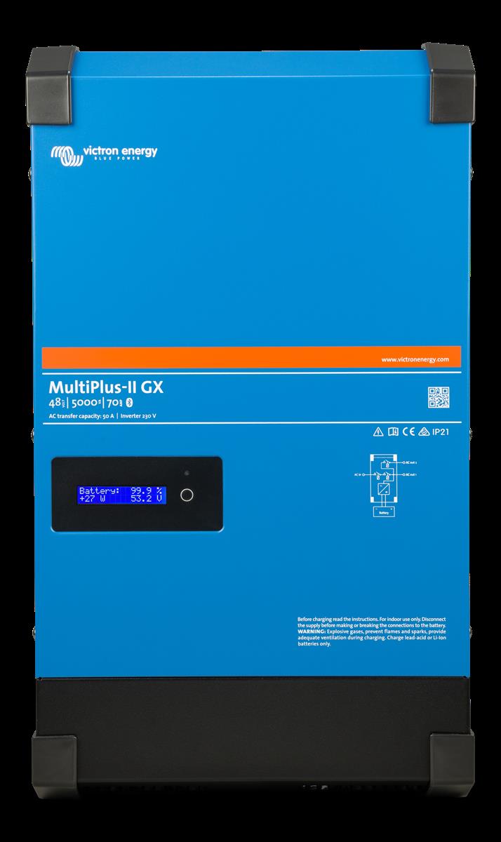 Victron Energy MultiPlus-II GX 24V/48V 3000 VA bis 5000 VA I 230 V I Batteriewechselrichter I inkl. GX-Steuergerät, inutec solarcenter