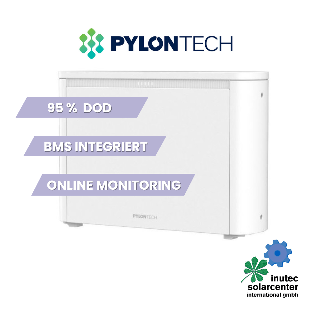 Pylontech Pelio-L-5.12 bis 20.48 LowVolt PV Speicher | 5,12 kWh bis 20,48 kWh, inutec solarcenter