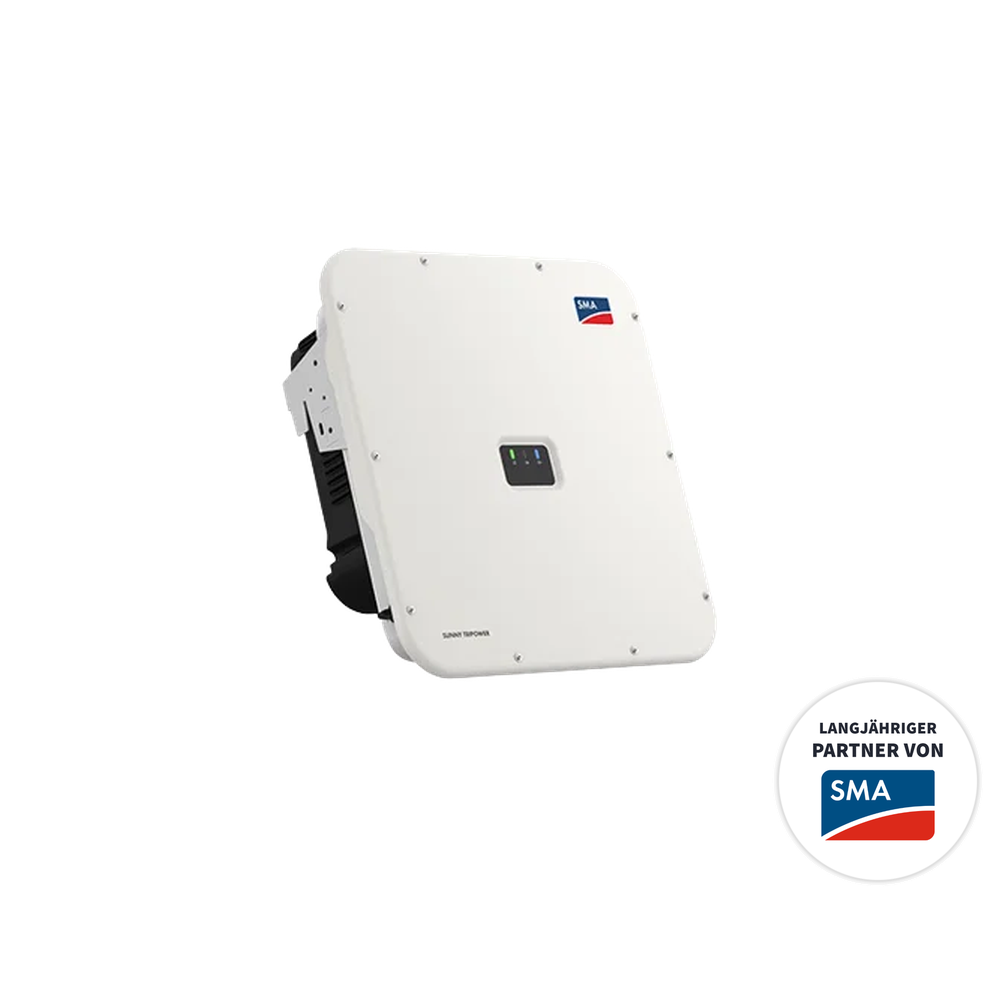 SMA Sunny Tripower X PV Wechselrichter von 12 kW bis 25 kW mit 3 MPP-Trackern, inutec solarcenter langjähriger Partner von SMA