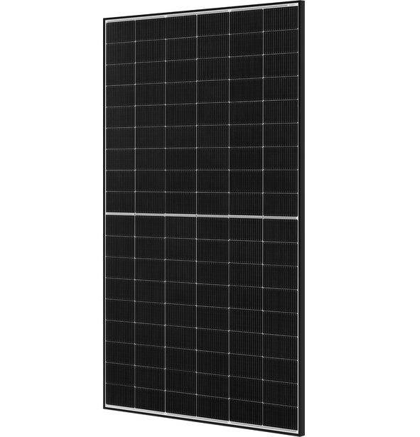 JA Solar 455 Wp I N-Typ I bifaziales Doppelglas Solarmodul LB MC4 | schwarzer Rahmen, inutec solarcenter
