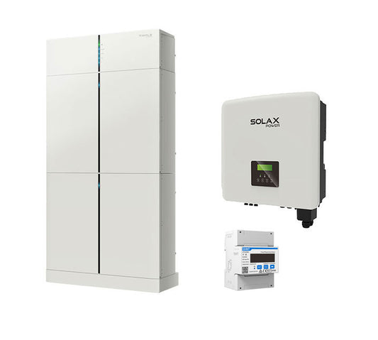 SolaX PV Anlage: X3-Hybrid WR von 6 bis 10kW + Triple Power T30 von 6.0 bis 12.0kWh, inutec solarcenter, Uncategorized