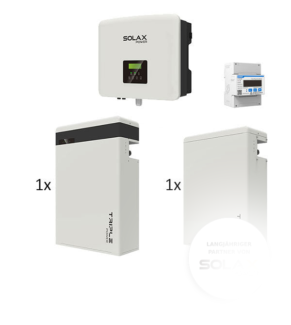 Inselfähige Solax PV Anlage: X3-HYBRID-12.0-D G4.2 12 kW | T-Bat 11,5 kWh | Zubehör