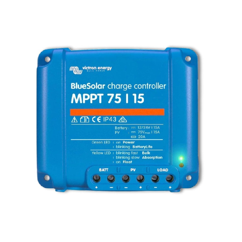 Victron Energy BlueSolar MPPT 75/10, 75/15 & 100/15 Solarladeregler, inutec solarcenter