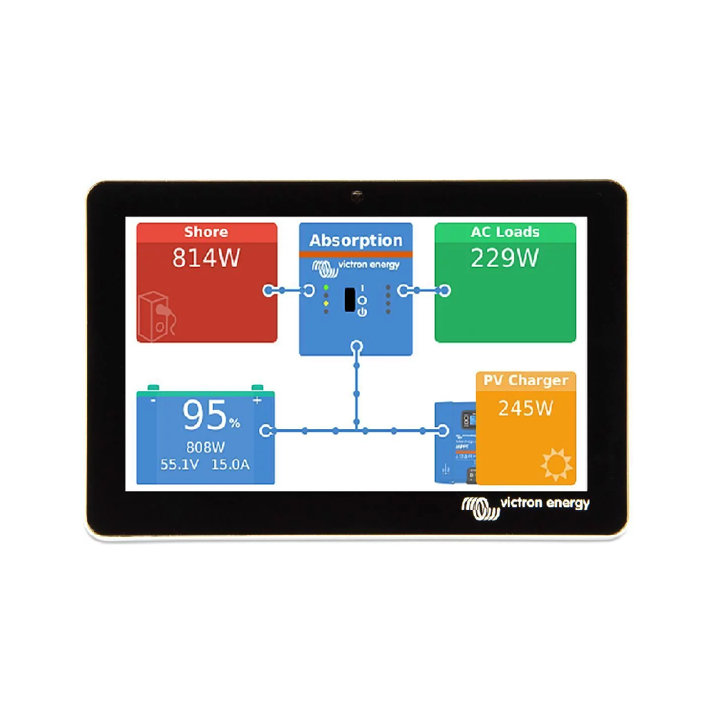 Victron Energy GX Touch 50 und GX Touch 70 - Touchscreen Display für Cerbo GX, inutec solarcenter