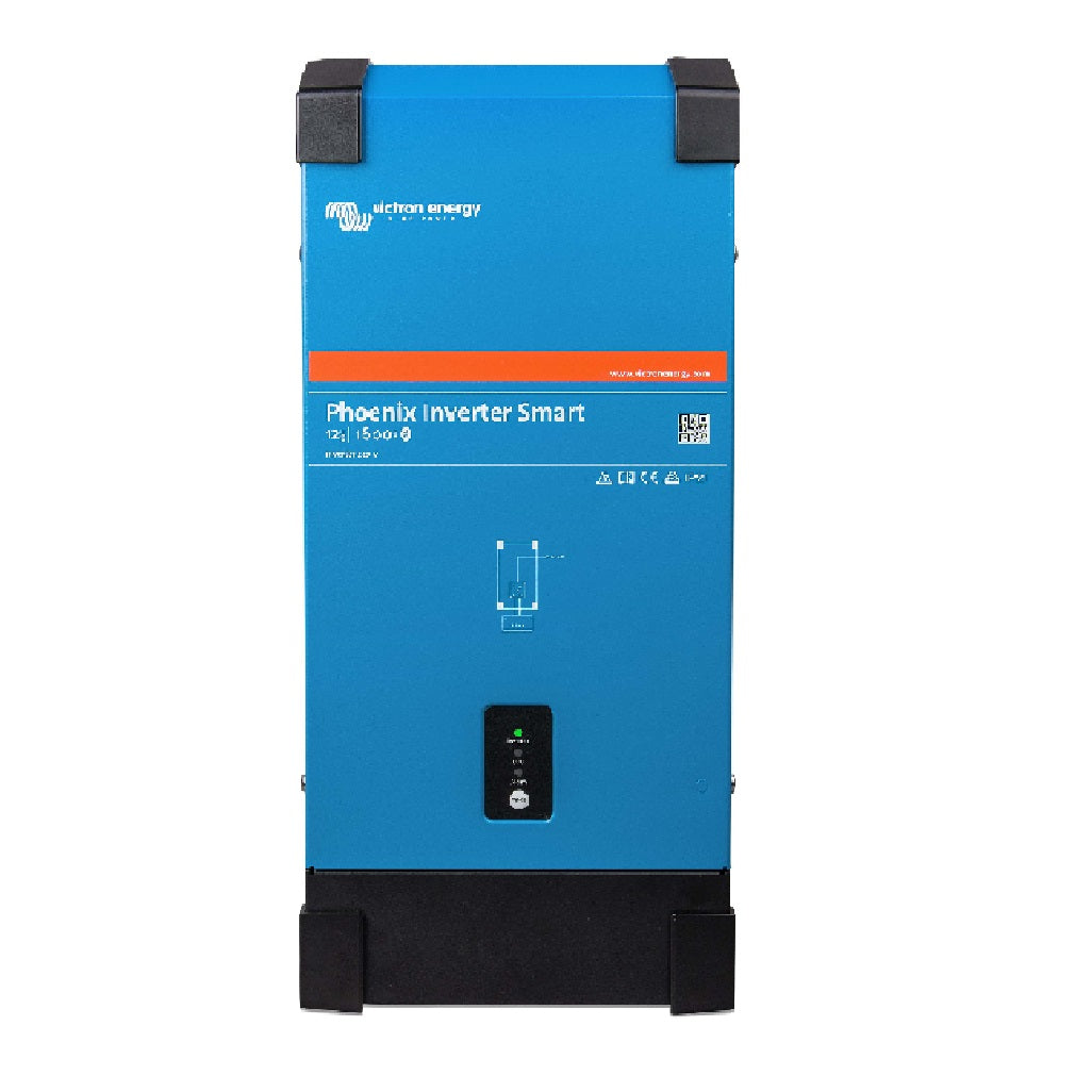 Victron Energy Phoenix Inverter 12/1600 Smart - Sinus-Wechselrichter mit Bluetooth, inutec solarcenter