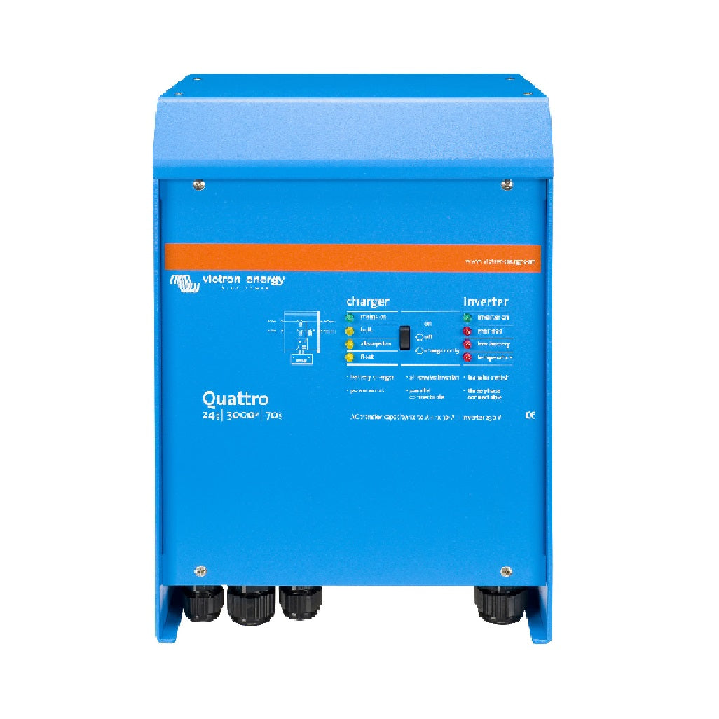 Victron Energy Quattro 24/3000/70-50/50 230V VE.Bus, inutec solarcenter