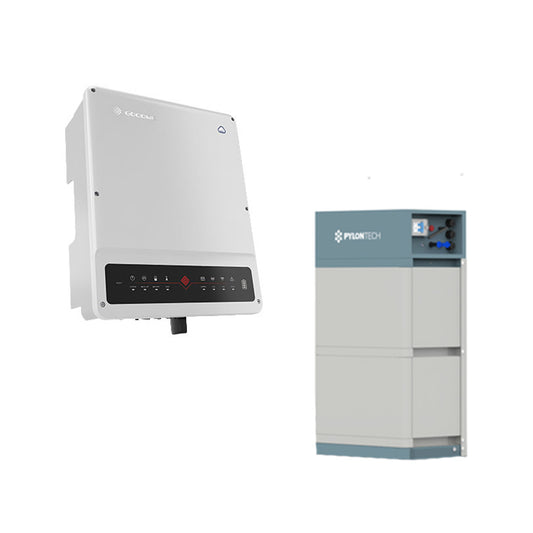 Ersatzstromfähige GoodWe PV Anlagen I GW-ET Plus+ von 5 bis 10 kW I Pylontech Force-H2 Speicher von 7 bis 14 kWh I Zubehör, inutec solarcenter, Uncategorized