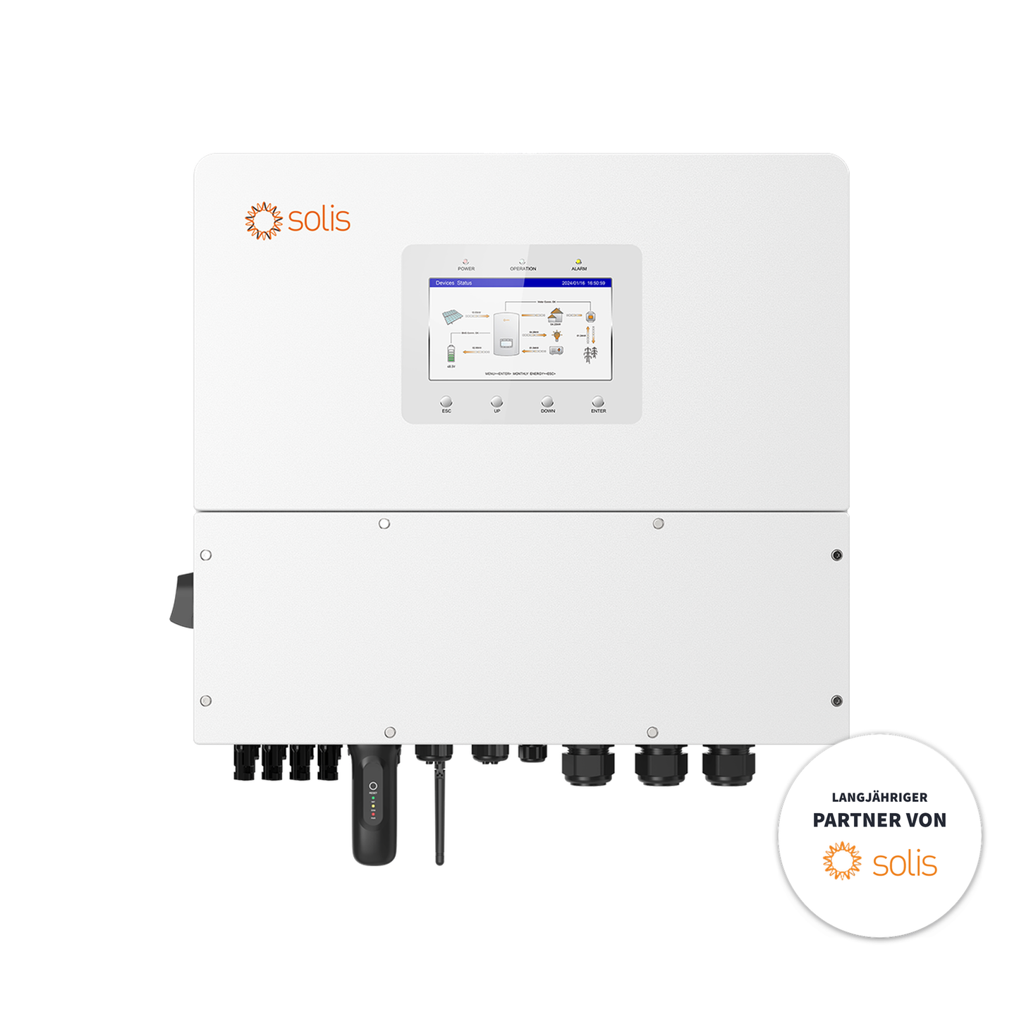 Solis S6-EH3P(12-20)K-H Hybridwechselrichter von 12 kW bis 20 kW