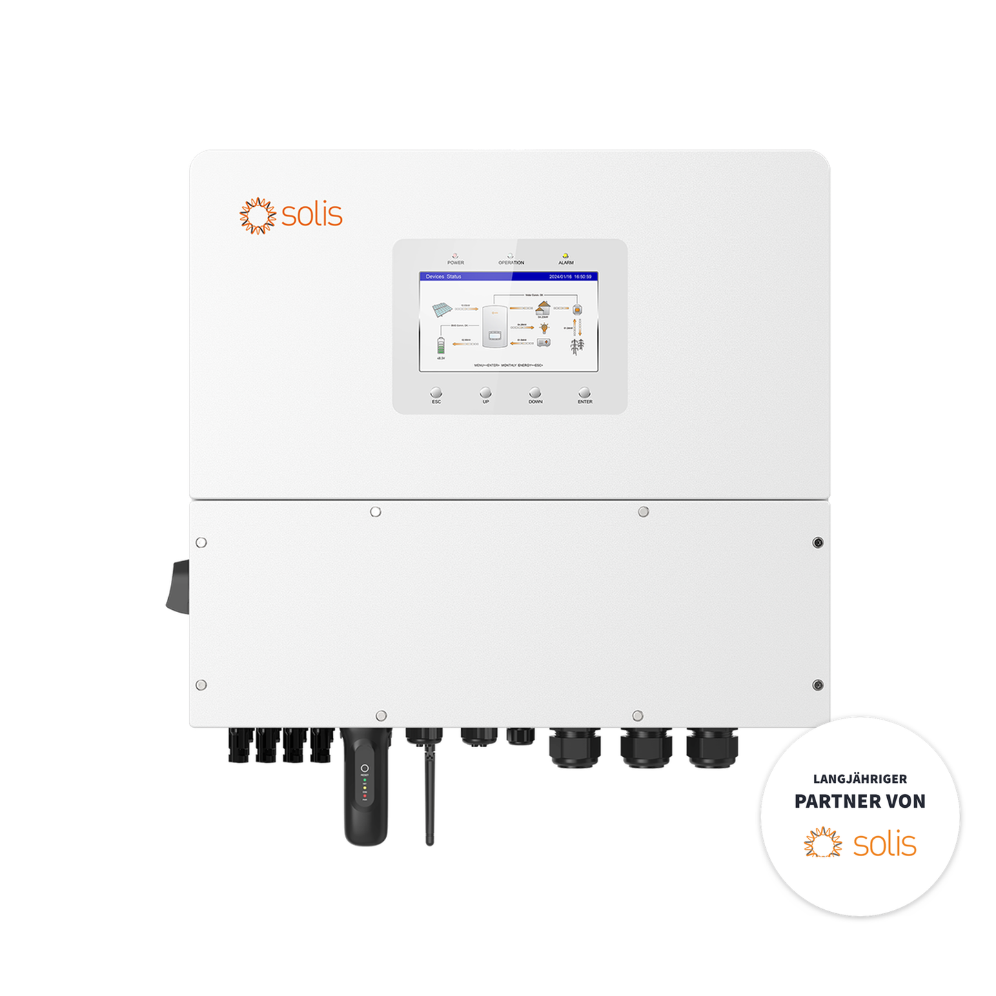 Solis S6-EH3P(12-20)K-H Hybridwechselrichter von 12 kW bis 20 kW