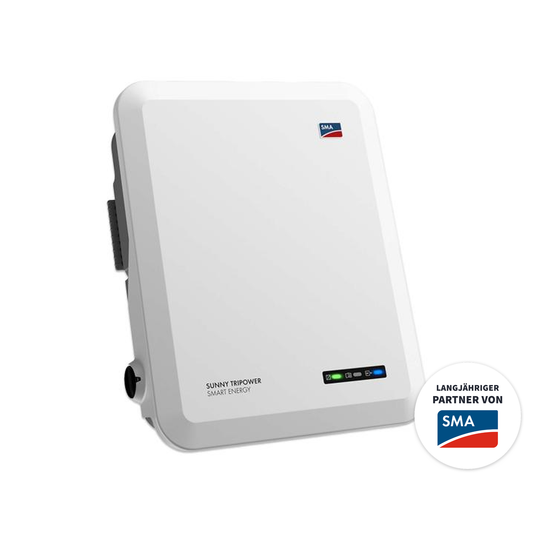 SMA SUNNY TRIPOWER SE von 5 kW bis 10 kW SMART ENERGY Hybridwechselrichter mit Langjähriger Partner SMA Kreis