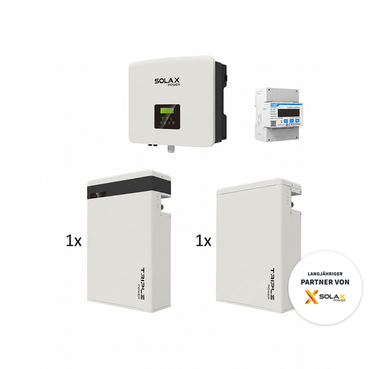 Inselfähige Solax PV Anlage: X3-HYBRID-12.0-D G4.2 12 kW | T-Bat 11,5 kWh | Zubehör