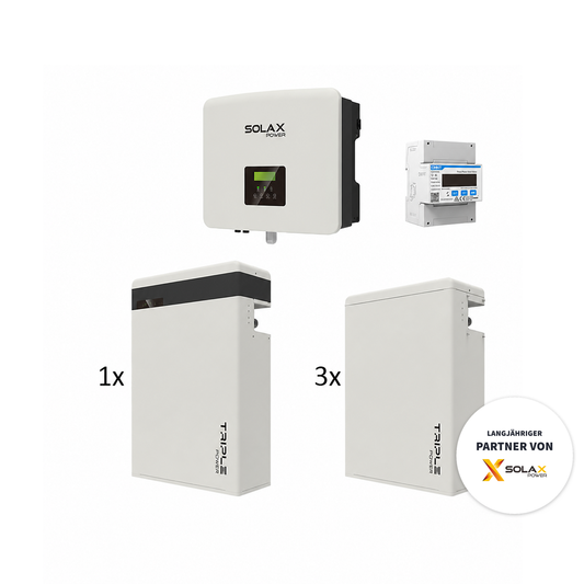 Inselfähige Solax PV Anlage: X3-HYBRID-15.0-D G4.2 15 kW | T-Bat 23 kWh | Zubehör