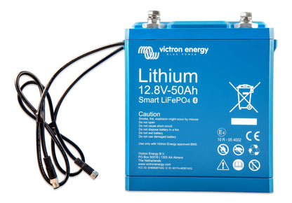 Victron Energy Lithiumbatterie 12,8V von 50 bis 330 Ah Smart, inutec solarcenter