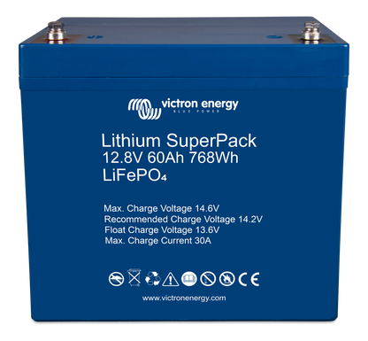 Victron Energy Lithium SuperPack 12,8V von 20 bis 200Ah, inutec solarcenter