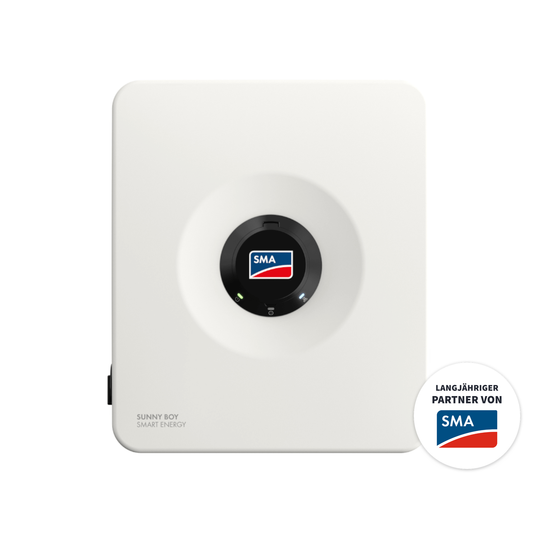 SMA Sunny Boy Smart Energy von 3,6 kW bis 6,0 kW Hybridwechselrichter mit Langjähriger Partner SMA Kreis