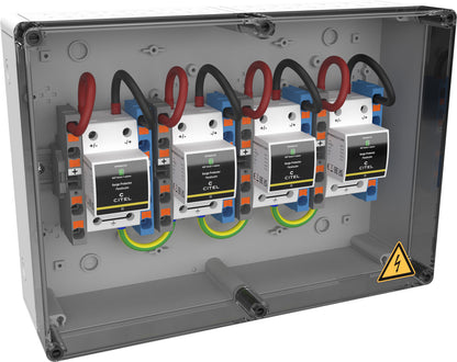 Citel Surge Protection (SPD) for PV Systems for 1 to 3 MPP Trackers