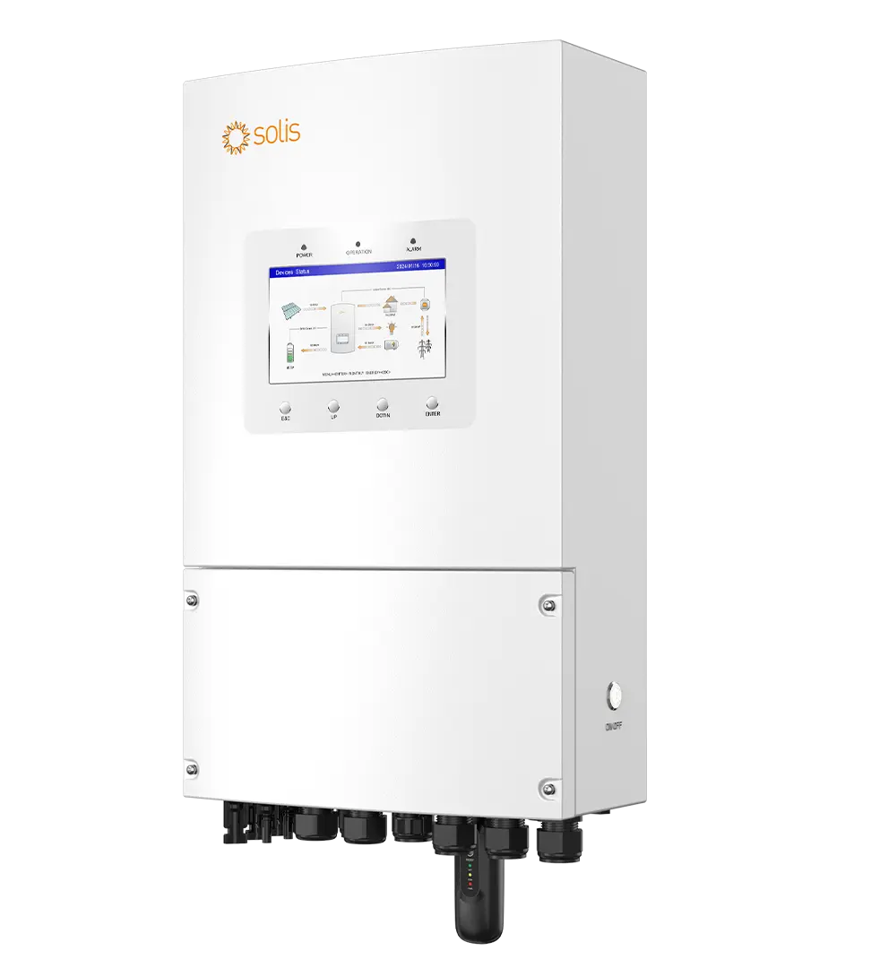 Solis S6-EH1P6K-L-PLUS | 1-phasiger Hybridwechselrichter Niedervolt | 6,0 kW