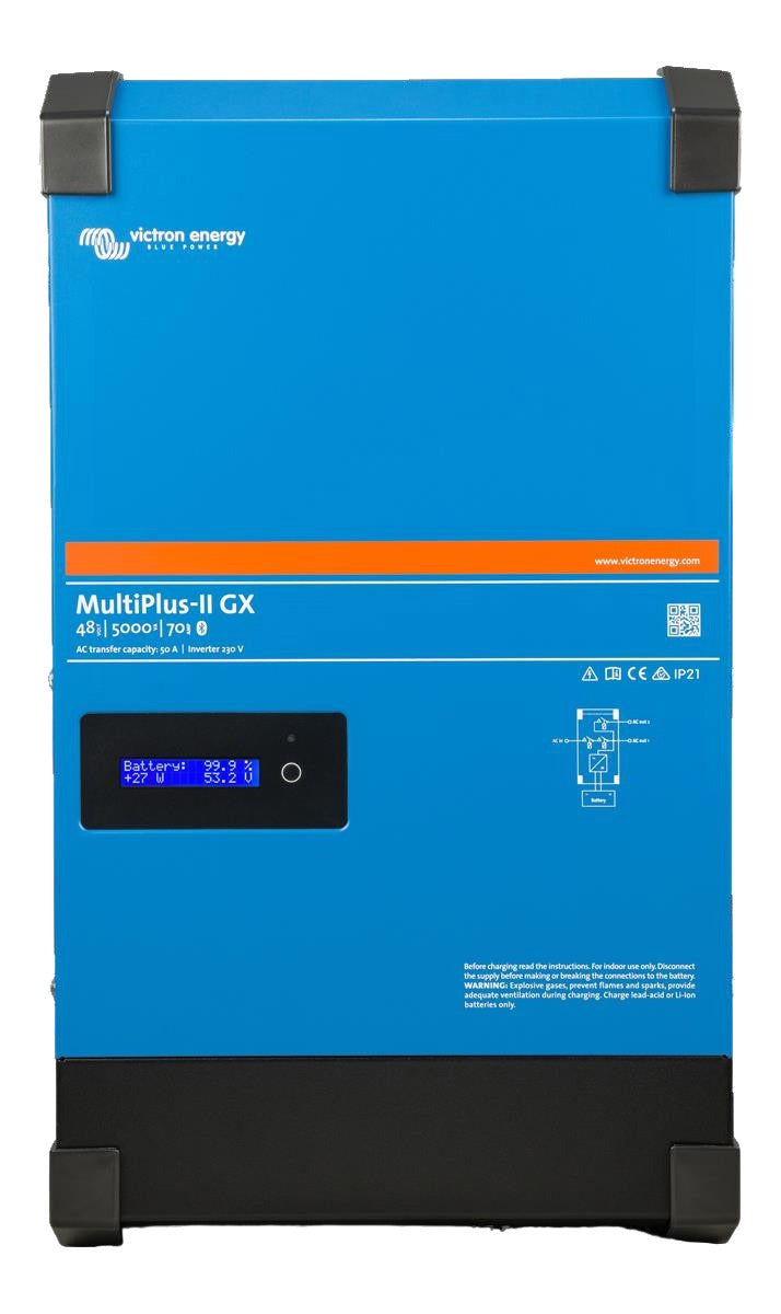 Victron Energy MultiPlus-II GX 48V 3000 VA bis 5000 VA, inutec solarcenter