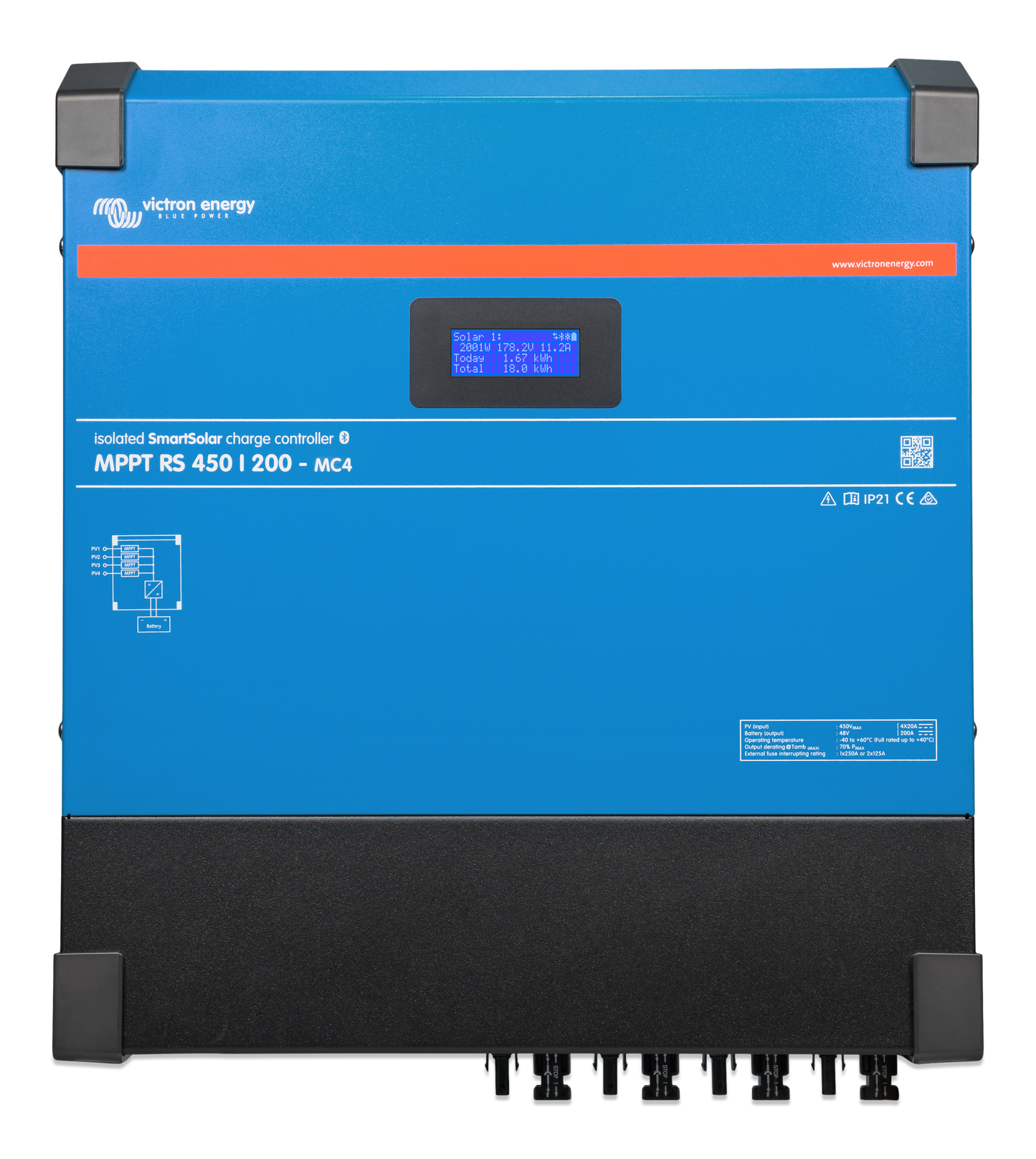 Premium PV-Anlage “Flex-Alleskönner L” | flexibel & robust | 100 % On- & Off-Grid | 10,8 kWp Q-Cells Module | 9,8 kWh Pylontech Speicher | 3 x Victron MP-II 3000 u.v.m.