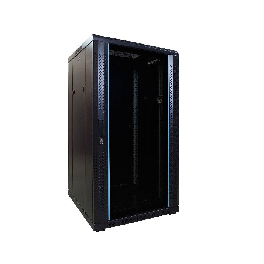Batterieschrank 22 HE 600x600x1200mm für Pylontech Batterien, inutec solarcenter