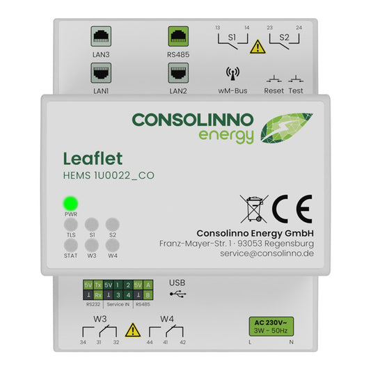 Consolinno Leaflet HEMS 1U0022_CO Frontansicht