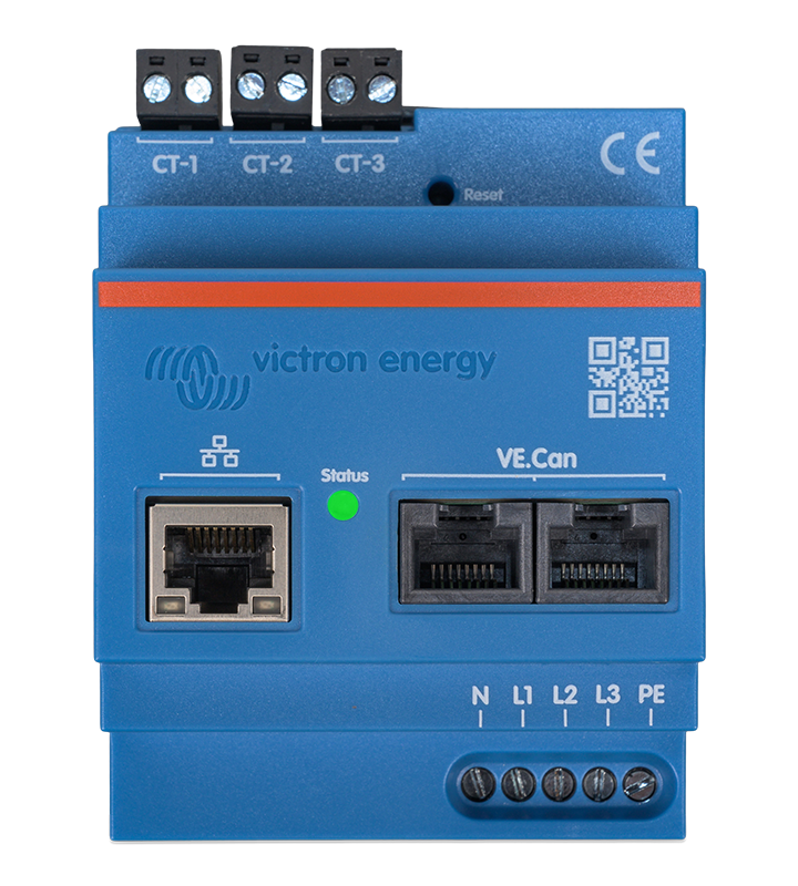 Victron Energy Energy Meter VM-3P75CT | 3 ph | Ethernet/VE.Can, inutec solarcenter