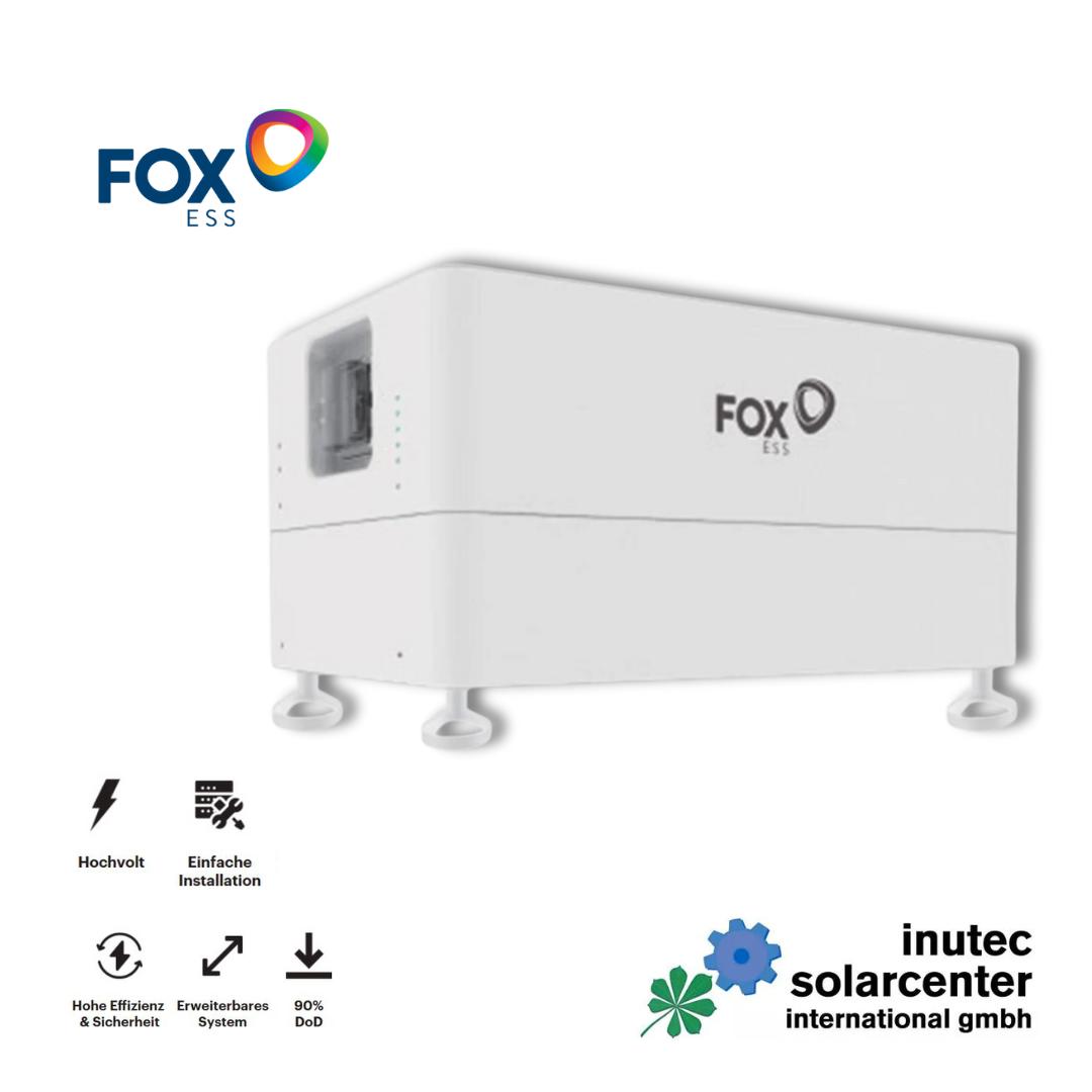 Fox ESS PV Speicher ECS4300H-H2 bis H7 I von 8,29 bis 29,03 kWh I Komplettsysteme, inutec solarcenter