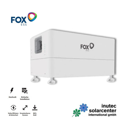 Fox ESS PV Speicher ECS4300H-H2 bis H7 I von 8,29 bis 29,03 kWh I Komplettsysteme, inutec solarcenter