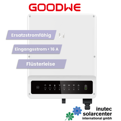 GoodWe Hybridwechselrichter GW5KN-ET bis GW10KN-ET PLUS+ I von 5 kW bis 10 kW, inutec solarcenter