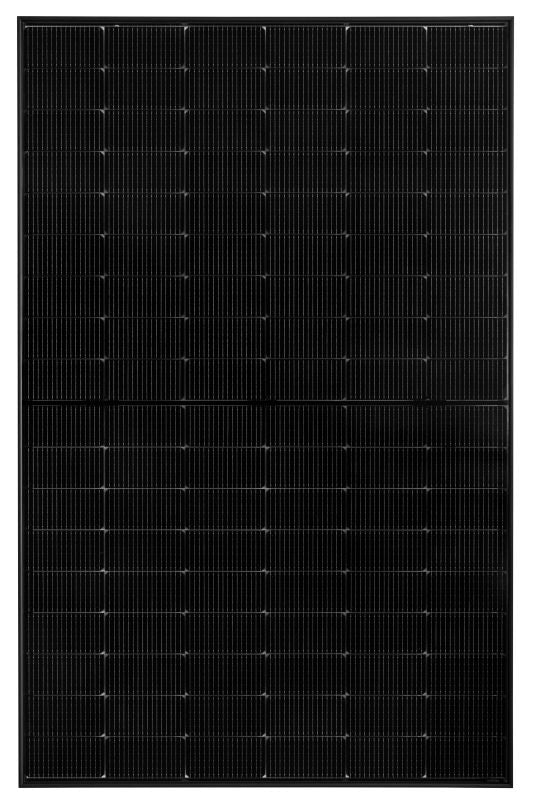 Heckert Premium Solarmodul Zeus 1.0 108 M mit edler, dunkler Optik | rückseitenaktiv | Glas-Glas | 450 Wp