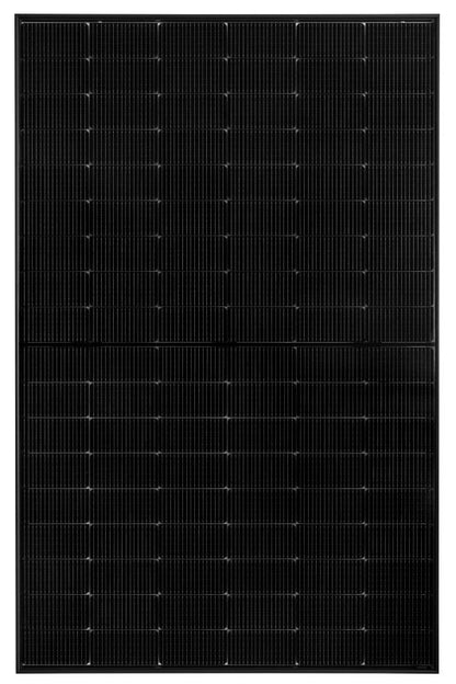 Heckert Premium Solarmodul Zeus 1.0 108 M mit edler, dunkler Optik | rückseitenaktiv | Glas-Glas | 450 Wp