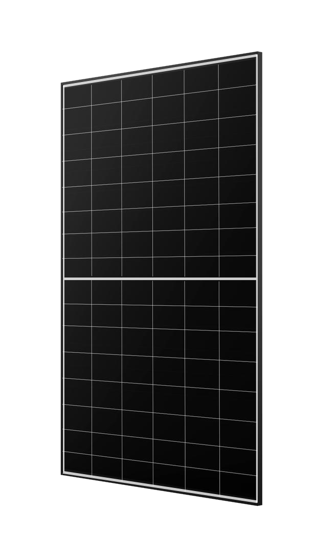 Heckert ZEUS 3.0 Performance 108 M Solarmodul mit 490 Wp in Seitenansicht