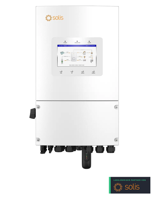 Solis S6-EH1P3K-L-PLUS | 1-phasiger Hybridwechselrichter Niedervolt | 3,0 kW