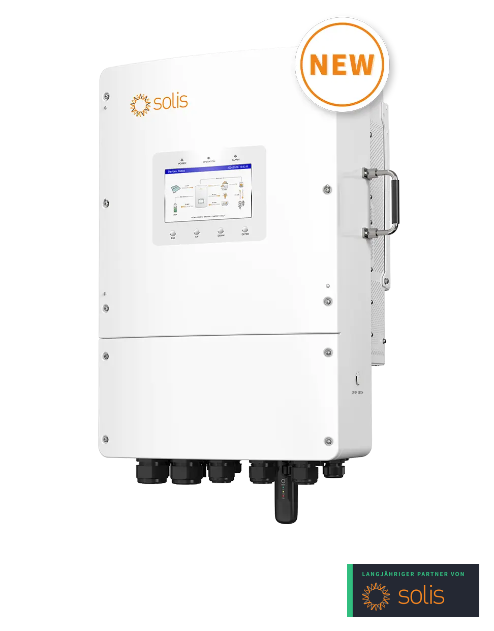 Solis Hybridwechselrichter | von 8 bis 15 kW | Einzigartige 3-Phasen Low-Volt Lösung