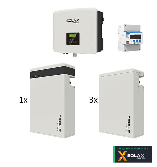 Inselfähige Solax PV Anlage: X3-HYBRID-15.0-D G4.2 15 kW | T-Bat 23 kWh | Zubehör
