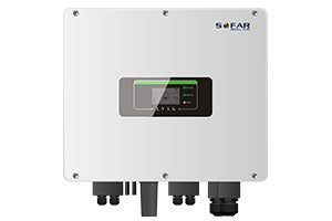 Inselfähige SofarSolar PV Anlage I HYD 10KTL 10kW I Pylontech Batterien 14 kWh, inutec solarcenter