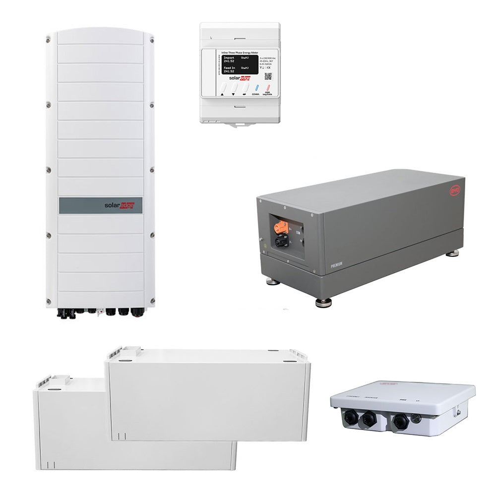 PV Anlagen SolarEdge SE RWS 5 bis 7 kW I  BYD B-Box LVS 8 bis 12 kWh I Zubehör, inutec solarcenter, Uncategorized
