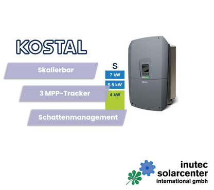 Kostal Plenticore G3 Hybridwechselrichter I 4 bis 20 kW, inutec solarcenter