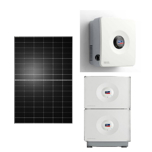 Premium PV-Anlage 'Deutsche Meisterklasse L' | 10,8 kWp z.B. Heckert PV-Module (anpassbar) | 10 kW SMA STP Hybrid + SMA Home Speicher/ BYD | inkl. Energiemanagement & Zubehör