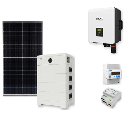 Premium PV-Anlage „FeaturePlus" | 11,28 kWp Luxor Solarmodule | 10 kW Solax Hybrid G4 Pro | 10 kWh T-BAT Speicher & Zubehör