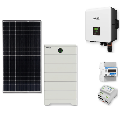 Premium PV-Anlage „FeaturePlus" | 13,16 kWp Luxor Solarmodule | 12 kW Solax Hybrid G4 Pro | 12,5 kWh T-BAT Speicher & Zubehör