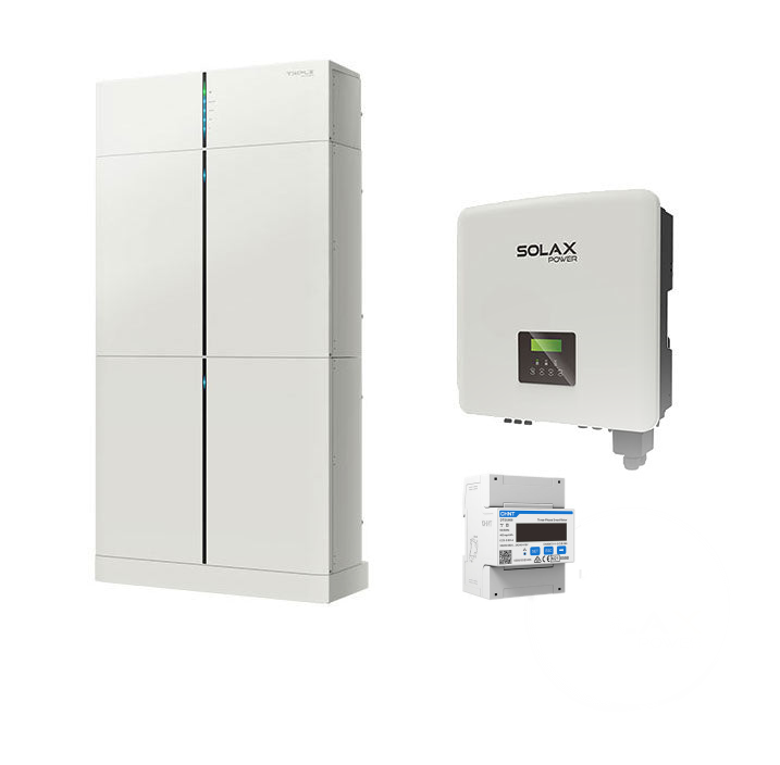 SolaX PV-system: X3-Hybrid WR från 6 till 10 kW + Triple Power T30 från 6,0 till 12,0 kWh